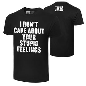 Becky Lynch "I Don't Care About Your Feelings" Authentic T-Shirt T-Shirt PW Catalog