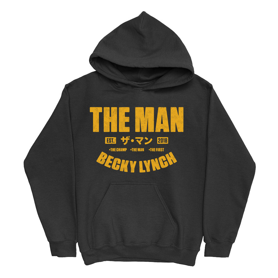 Becky Lynch "The Man Est. 2018" Youth Pullover Hoodie Sweatshirt