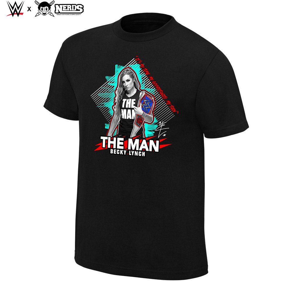 Becky Lynch "The Man" Neon Collection Graphic T-Shirt