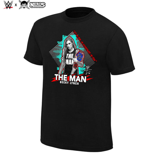 Becky Lynch "The Man" Neon Collection Graphic T-Shirt