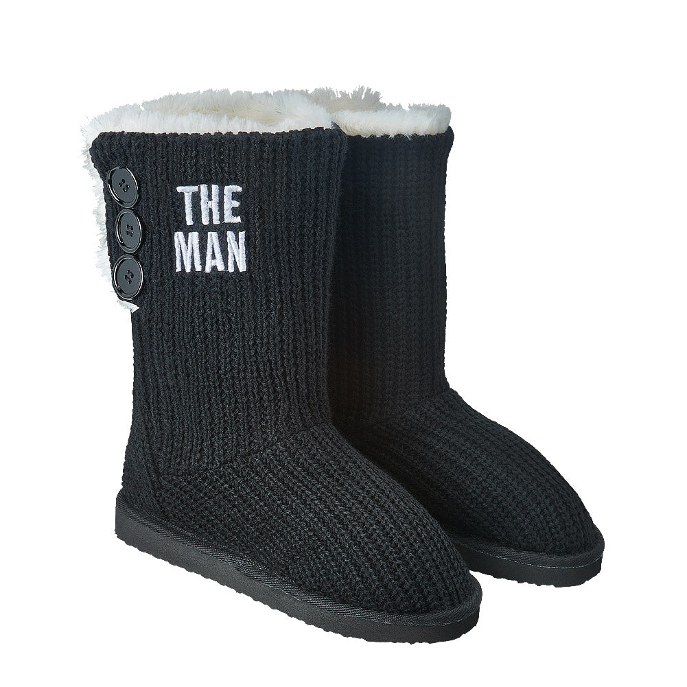 Becky Lynch "The Man" Button Boots