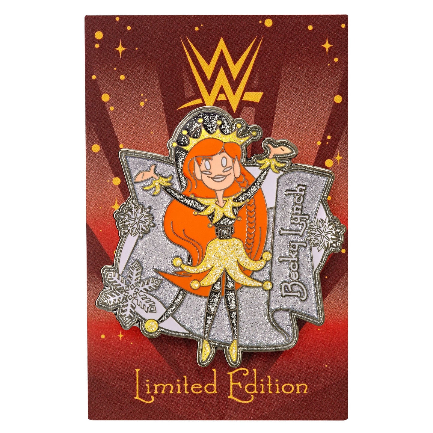 Becky Lynch Limited Edition Holiday Pin