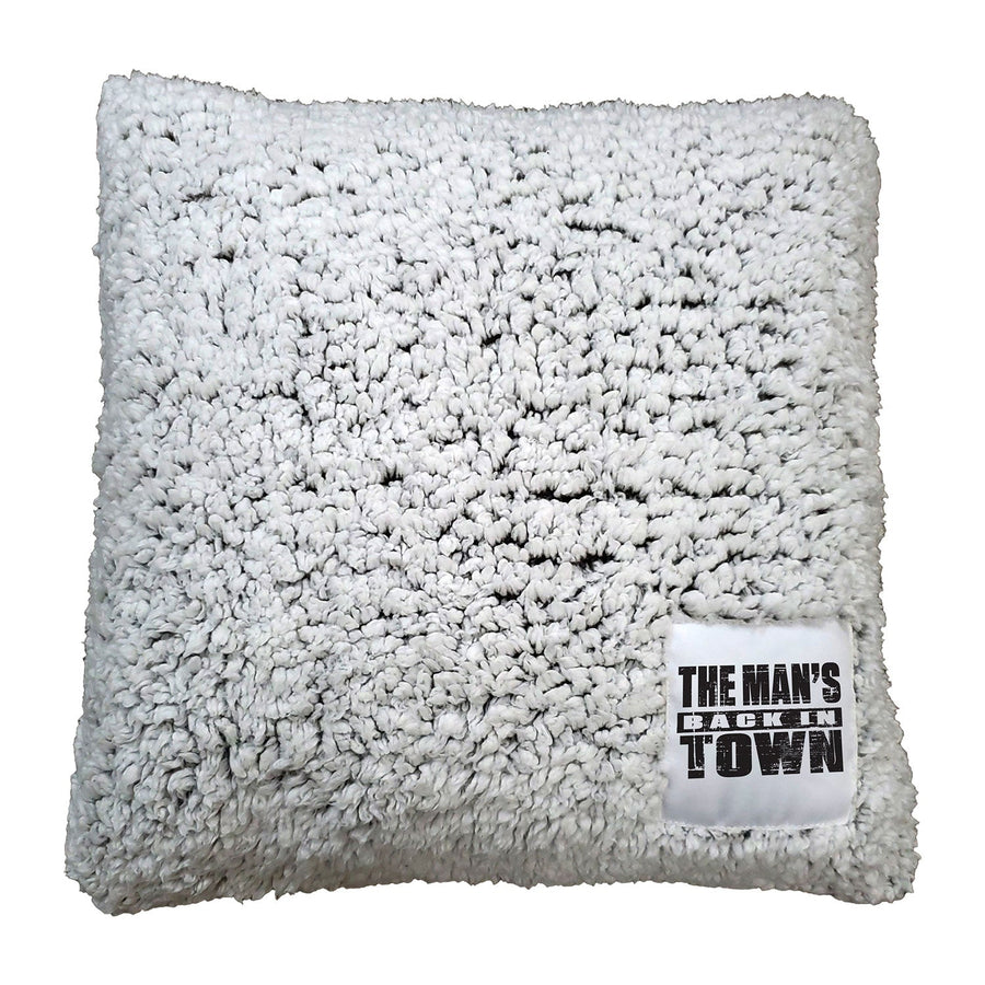 Becky Lynch "The Man's Back in Town" Sherpa Throw Pillow