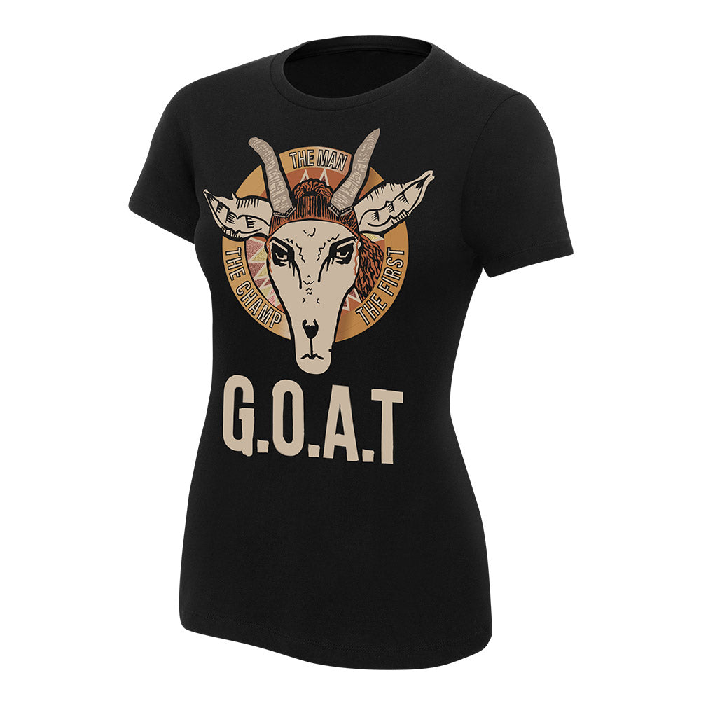 Becky Lynch "G.O.A.T." Women's Authentic T-Shirt T-Shirt PW Catalog