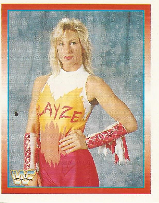 WWF Merlin Stickers 1995 Alundra Blayze #238
