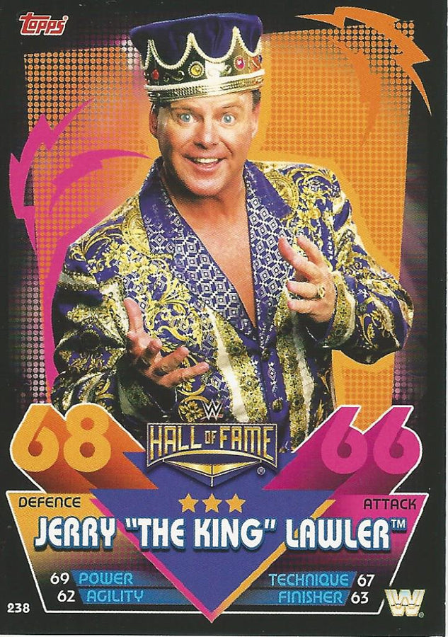 WWE Topps Slam Attax Reloaded 2020 Jerry Lawler #238