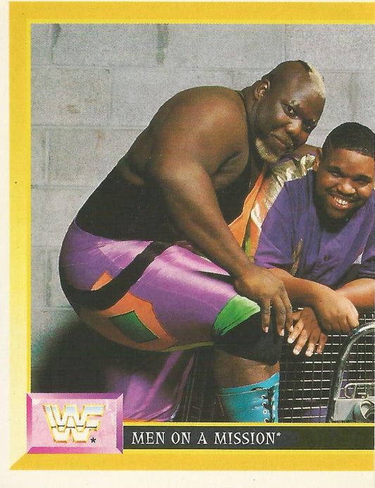 WWF Merlin Sticker 1994 Men on a Mission #238
