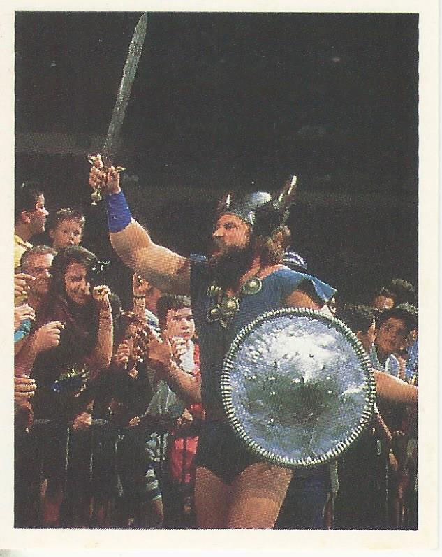 WWF Merlin Stickers 1991 Berzerker #238