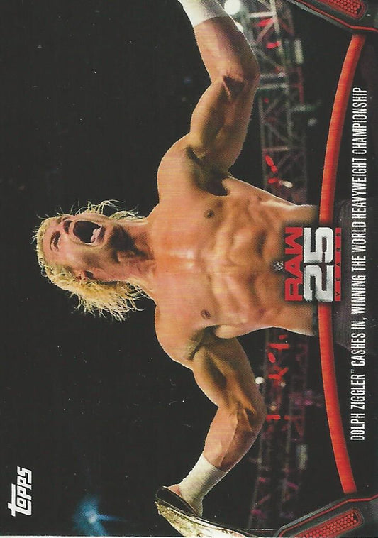 WWE Topps Then Now Forever 2018 Dolph Ziggler Raw-38 trading card PW Catalog