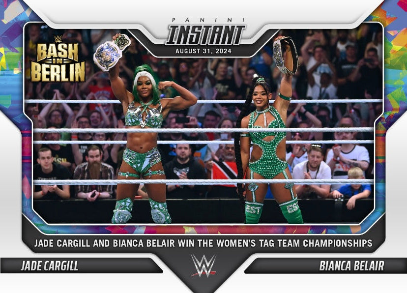 Jade Cargill / Bianca Belair – Jade Cargill and Bianca Belair Win the Women’s TAG Team Championships