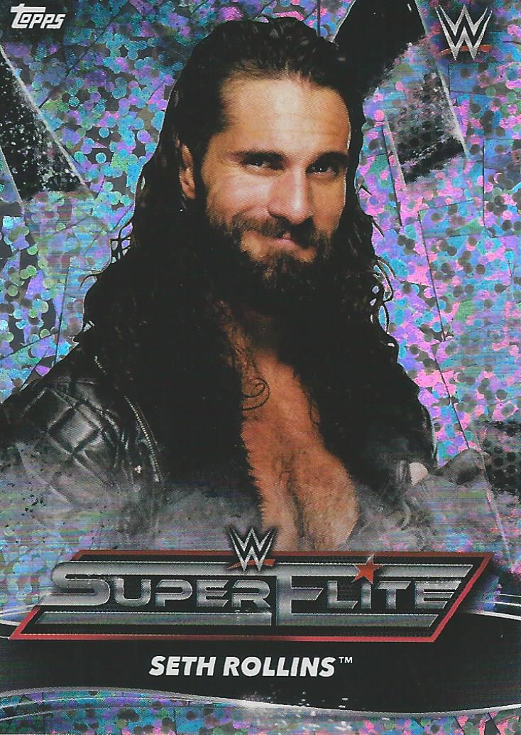 Topps WWE Superstars 2021 Seth Rollins SE14 trading card PW Catalog