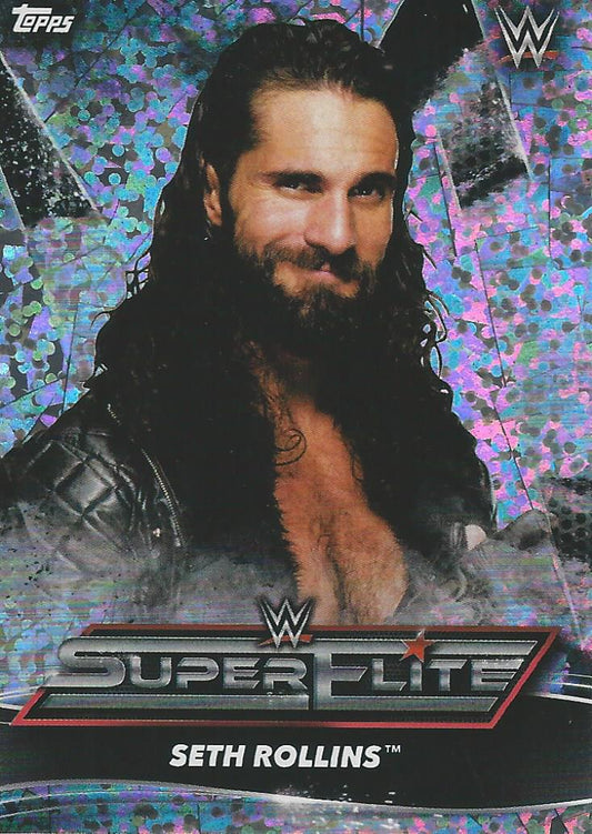 Topps WWE Superstars 2021 Seth Rollins SE14 trading card PW Catalog