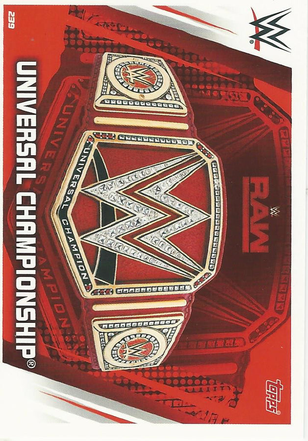 WWE Topps Slam Attax Universe 2019 #239