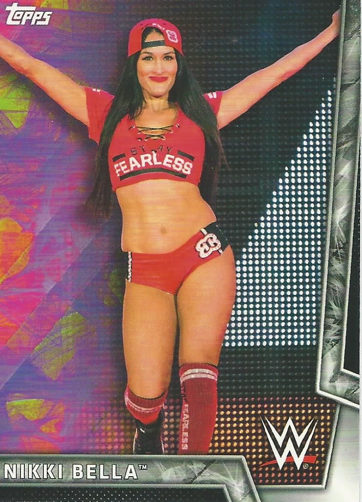 WWE Topps Women Division 2018 Nikki Bella #23