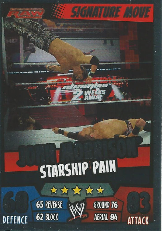 WWE Topps Slam Attax Rumble 2011 John Morrison #23