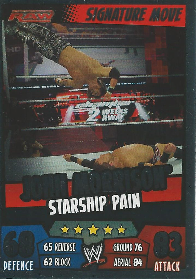 WWE Topps Slam Attax Rumble 2011 John Morrison #23