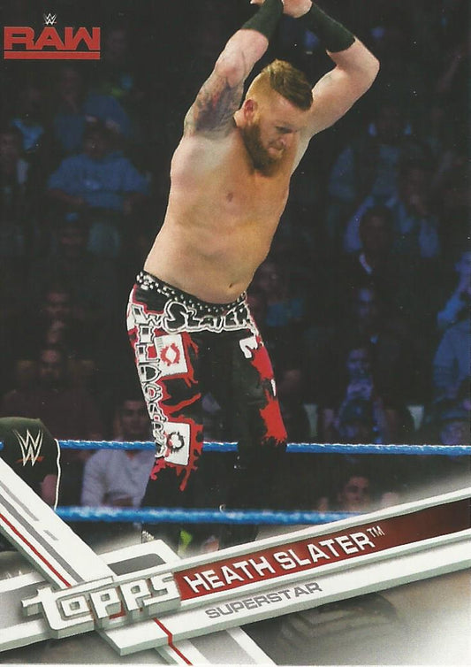 WWE Topps Then Now Forever 2017 Heath Slater #123