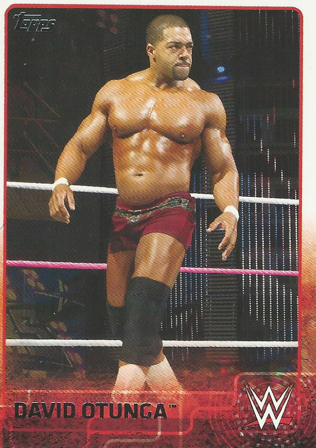WWE Topps 2015 David Otunga #23