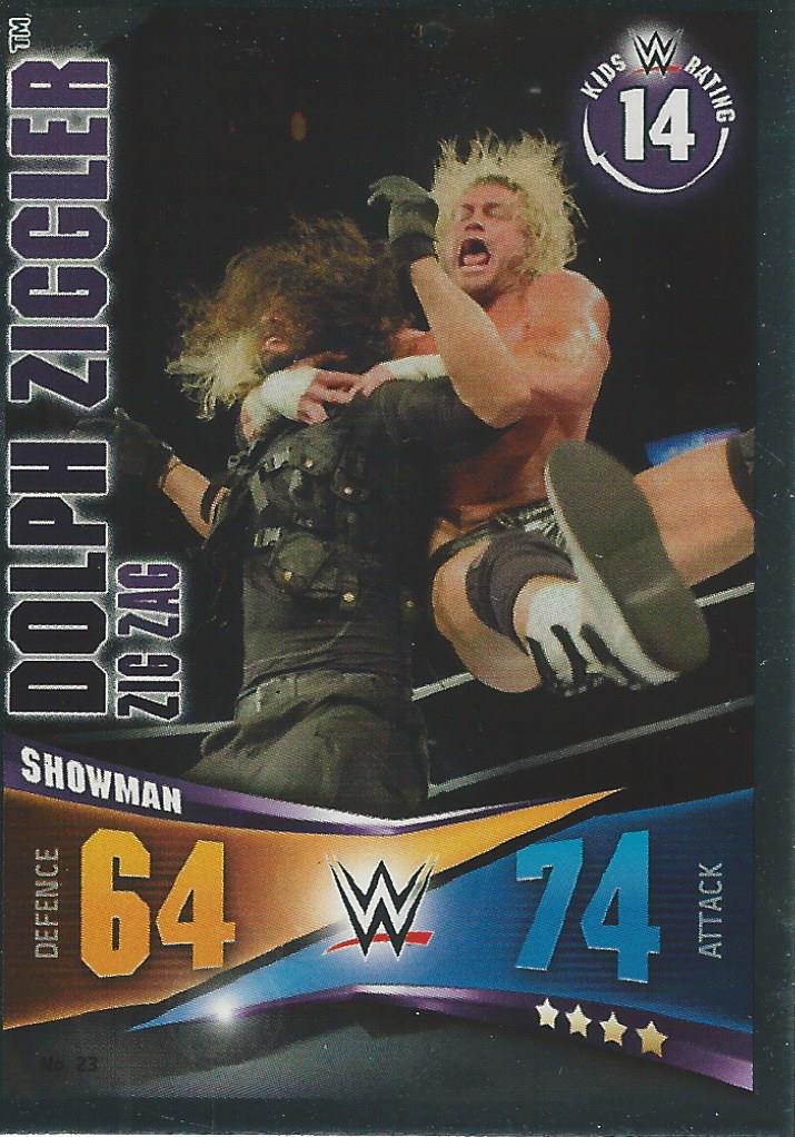 WWE Topps Slam Attax Rivals 2014 Dolph Ziggler #23