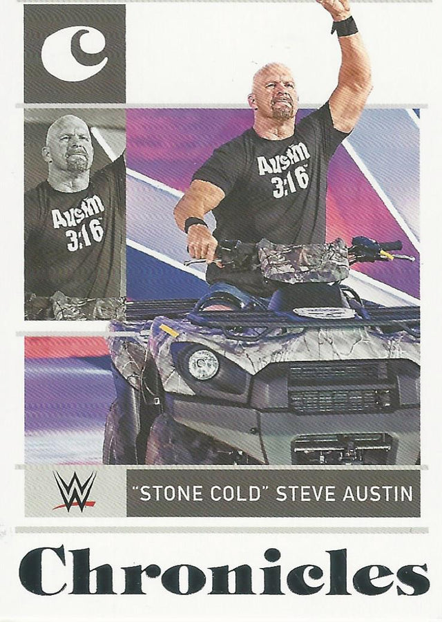 WWE Panini Chronicles 2022 Stone Cold Steve Austin #65