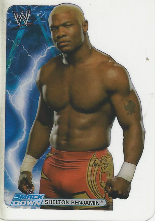 WWE Edibas Lamincards 2008 Shelton Benjamin #23