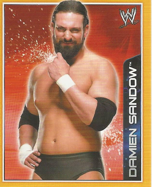 WWE Topps A-Z Sticker Collection 2014 Damien Sandow #23