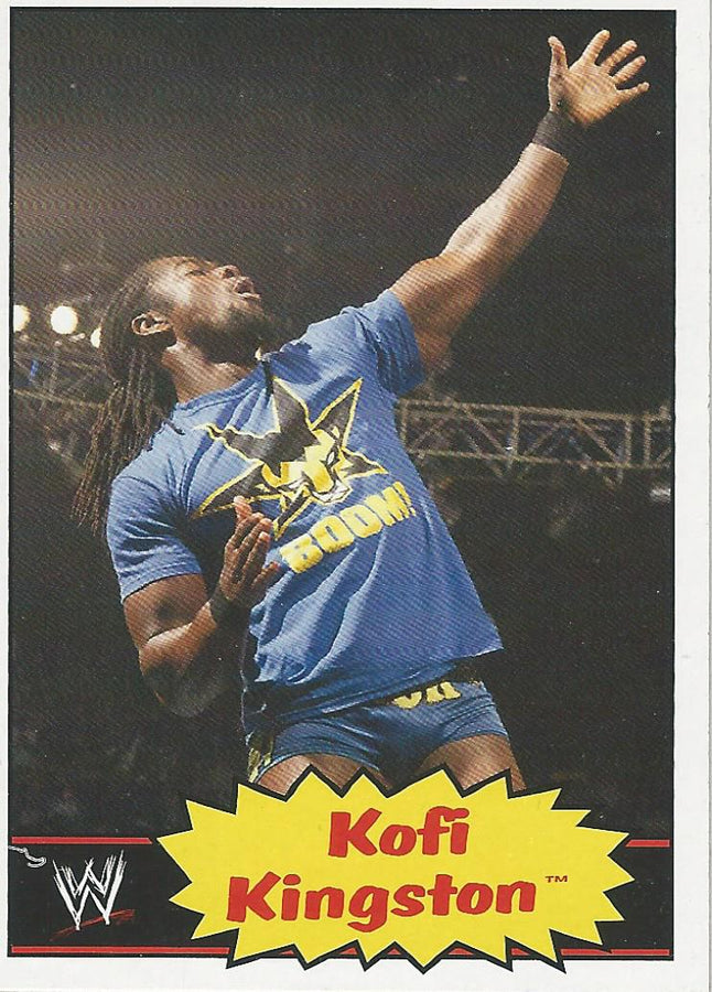 WWE Topps Heritage 2012 Kofi Kingston #23