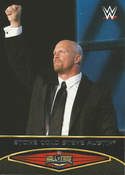 WWE Topps Road to Wrestlemania 2015 Stone Cold Steve Austin 23 of 30 trading card PW Catalog