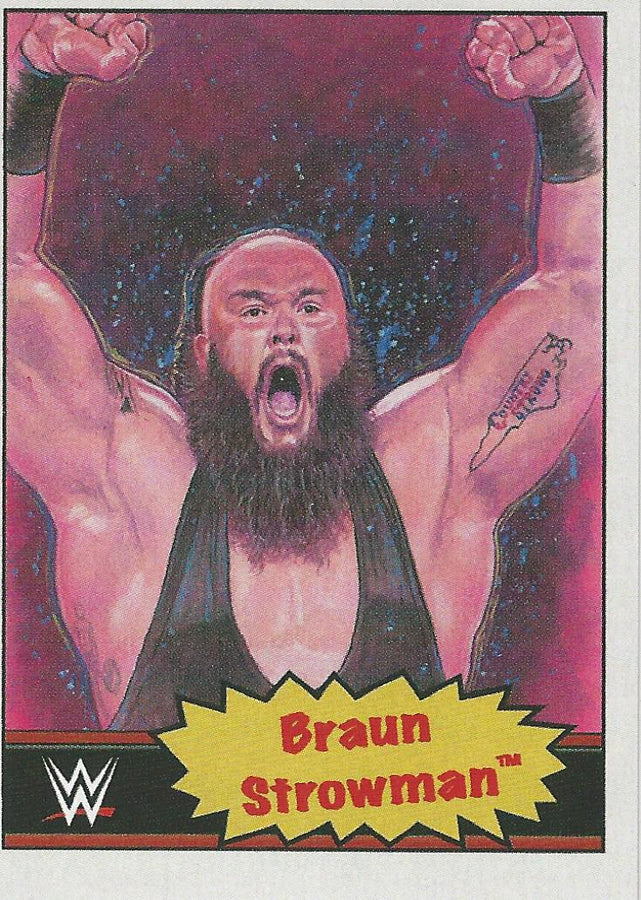 WWE Topps Living Set 2021 Braun Strowman #23