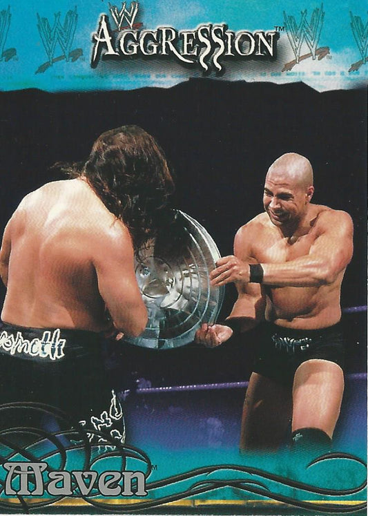WWE Fleer Aggression 2003 Maven #23