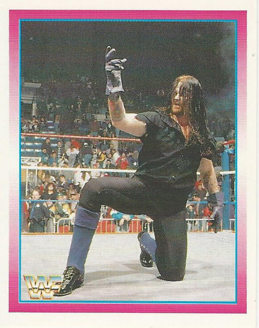 WWF Merlin Stickers 1995 Undertaker #23