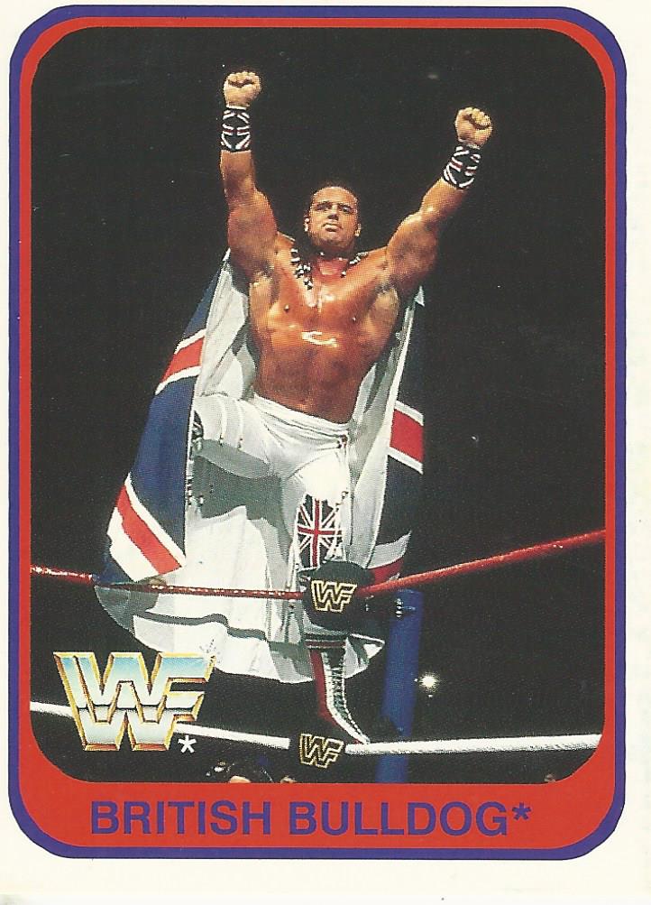 WWF Merlin 1991 British Bulldog #23