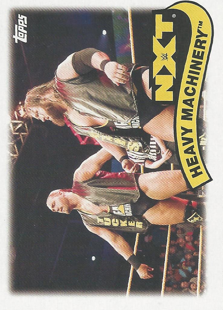 WWE Topps Heritage 2018 Heavy Machinery TT-16 trading card PW Catalog