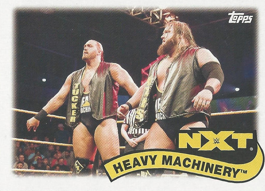 WWE Topps Heritage 2018 Heavy Machinery TT-16