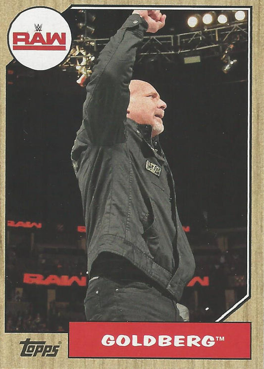 WWE Topps Heritage 2017 Goldberg #23