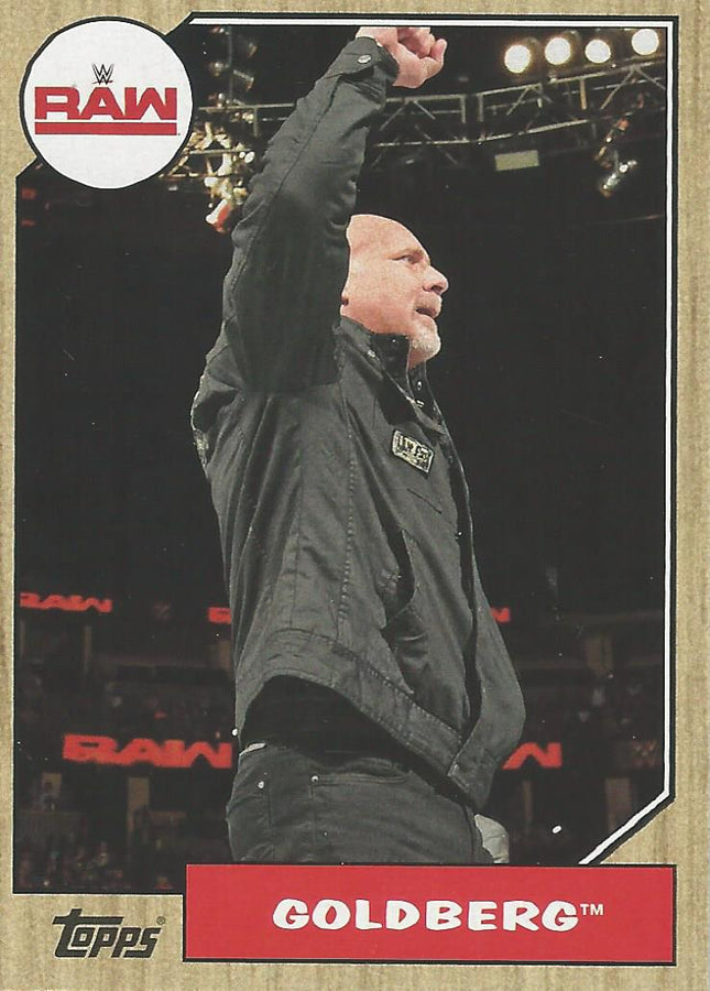 WWE Topps Heritage 2017 Goldberg #23