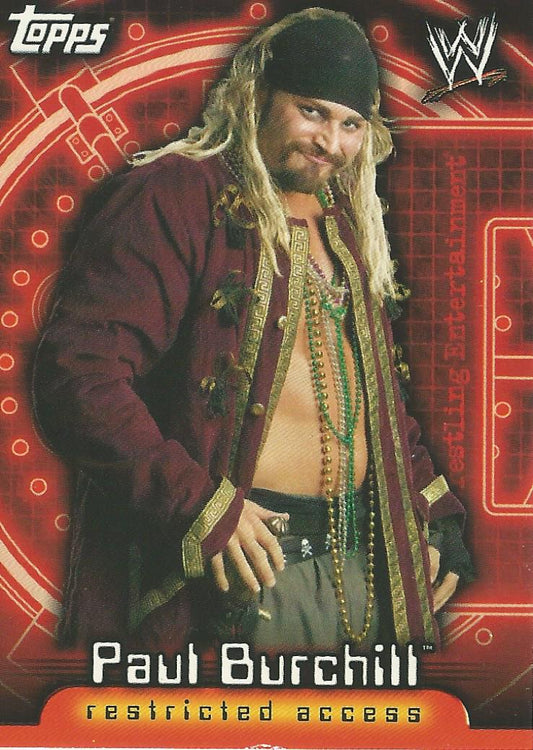 WWE Topps Insider 2006 US Paul Burchill #23
