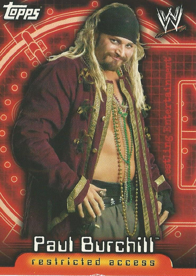 WWE Topps Insider 2006 US Paul Burchill #23
