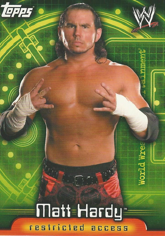 WWE Topps Insider 2006 Matt Hardy #23