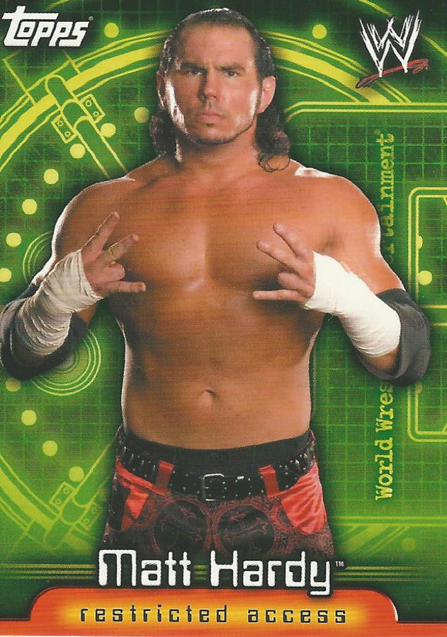 WWE Topps Insider 2006 Matt Hardy #23