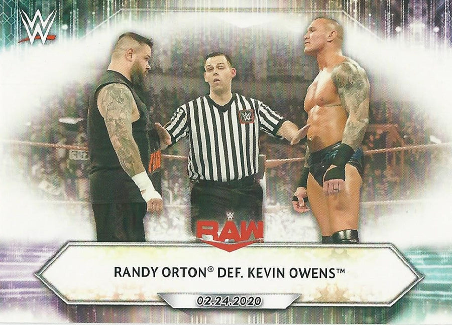 WWE Topps 2021 Randy Orton and Kevin Owens #23