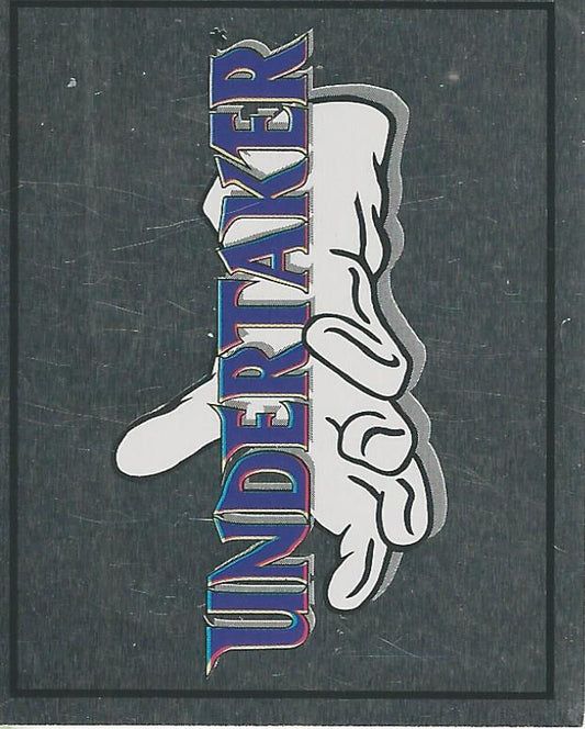 WWF Merlin Sticker 1994 Undertaker #23