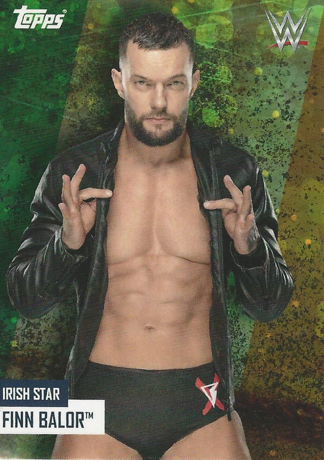WWE Topps Best of British 2021 Finn Balor trading card PW Catalog