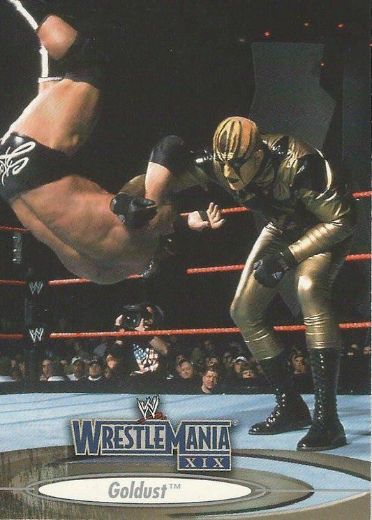 WWE Fleer Wrestlemania XIX 2003 Goldust #23