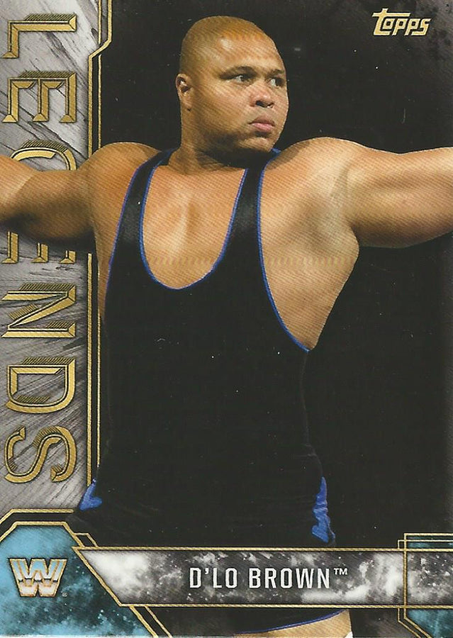 WWE Topps Legends 2017 D-Lo Brown #23