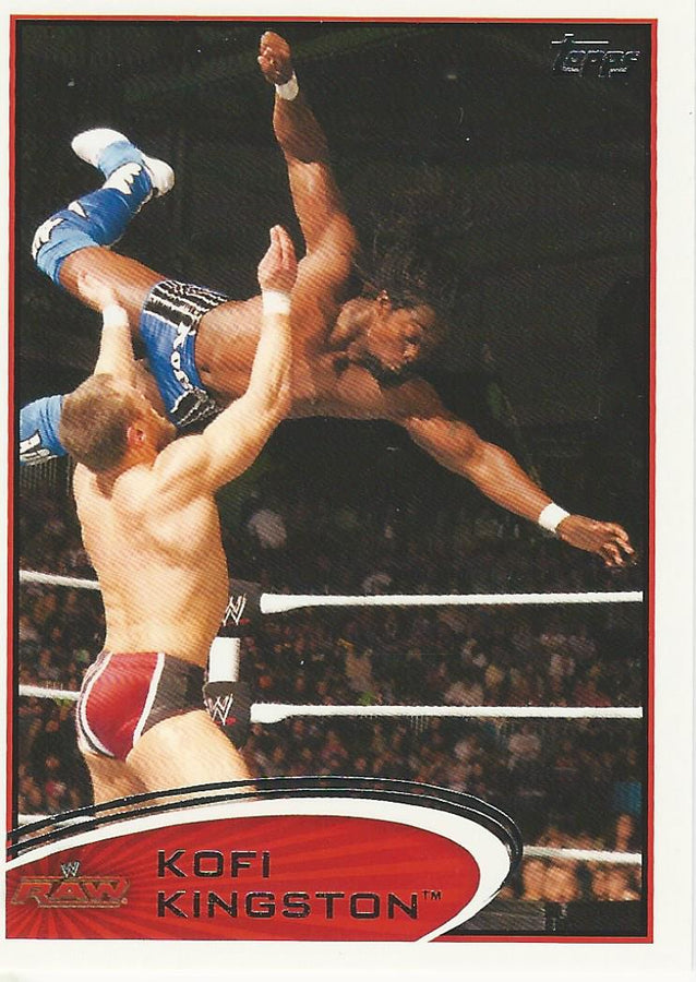 WWE Topps 2012 Kofi Kingston #23