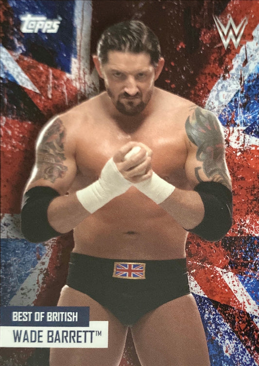 Wade Barrett trading card PW Catalog