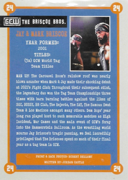 Legacy TAG Team – the Briscoes