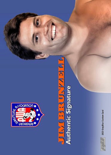 JIM Brunzell – AWA trading card PW Catalog