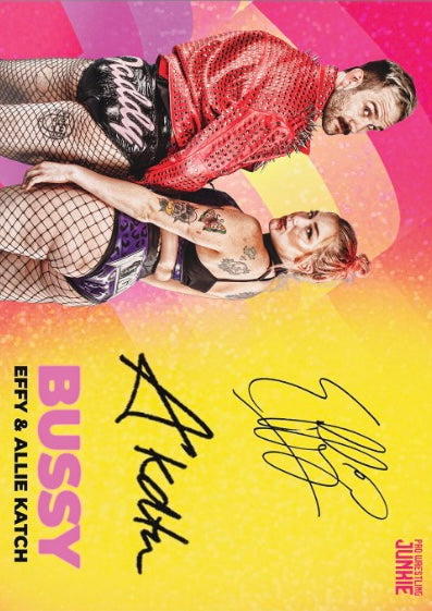 Bussy – Effy & Allie Katch trading card PW Catalog